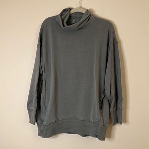 Green Aerie Cowl Neck Sweatshirt